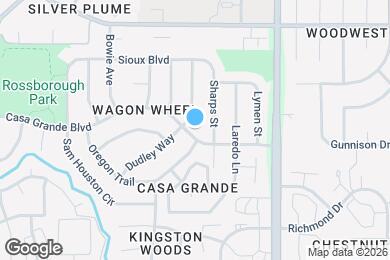 Map image of the property - 1236 Casa Grande Blvd