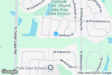 Map image of the property - 357 Waterbury Dr