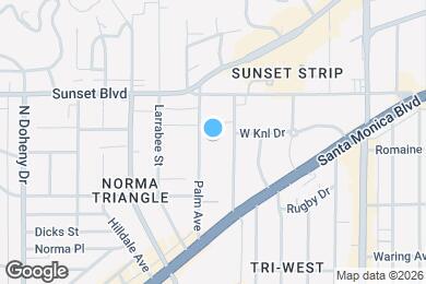 Map image of the property - 970 Palm Ave