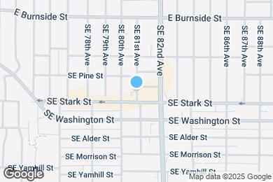 Map image of the property - 343 SE 81st Ave