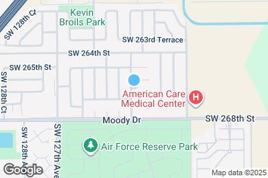 Map image of the property - 12363 SW 266th Terrace