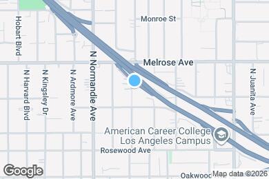 Map image of the property - 628 Alexandria Ave