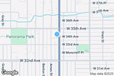 Map image of the property - 3363 Sheridan Boulevard