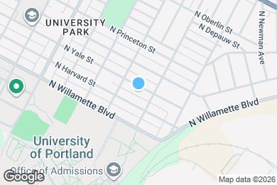Map image of the property - 4840 N Yale St