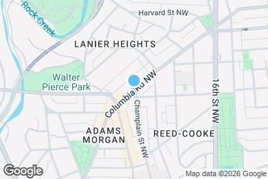 Map image of the property - 1763 Columbia Rd NW
