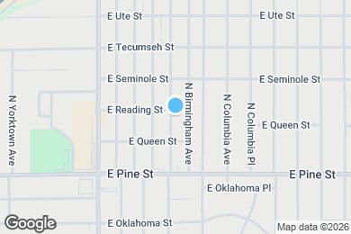 Map image of the property - 1627 N Atlanta Ct