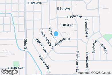 Map image of the property - 1303 S Utah St