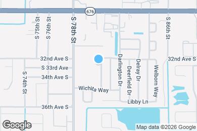 Map image of the property - 3205 Lancaster Ln