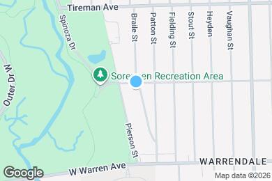 Map image of the property - 7445 Braile St
