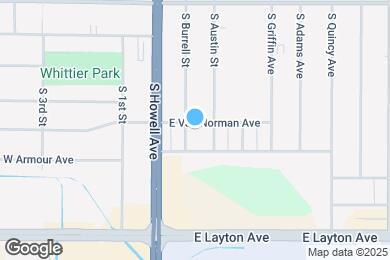 Map image of the property - 4508 S Burrell St