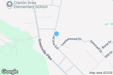 Map image of the property - Eagle Park Apartments – Clarion's Premier Student & Professional Housing