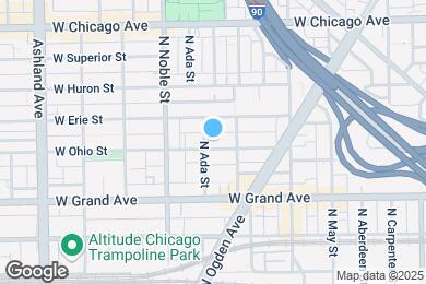 Map image of the property - 1322 W Ohio St