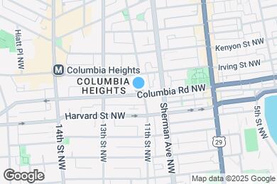 Map image of the property - 3002 11th St NW