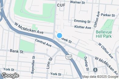 Map image of the property - 314 W McMicken Ave