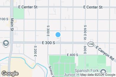 Map image of the property - 266 S 400 E