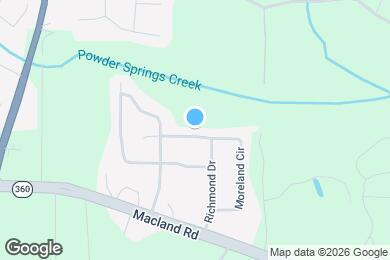 Map image of the property - 378 Moreland Cir
