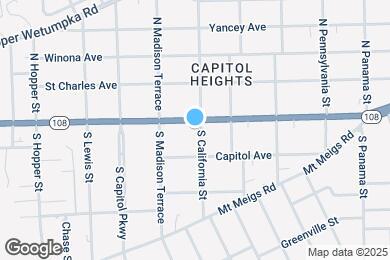Map image of the property - 1844 Madison Ave