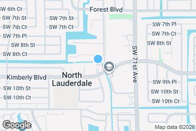 Map image of the property - 840 SW 74th Ave
