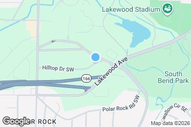 Map image of the property - 122 Hilltop Dr SW