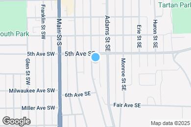Map image of the property - 535 Jefferson St SE