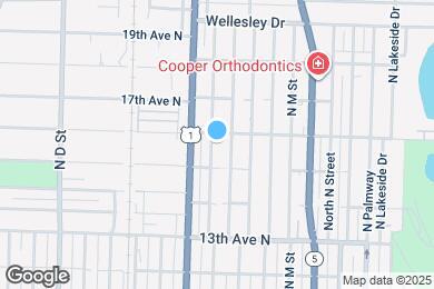 Map image of the property - 1522 N J St