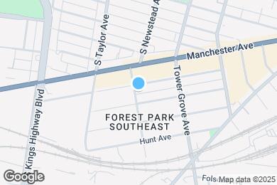 Map image of the property - 1210 S Newstead Ave