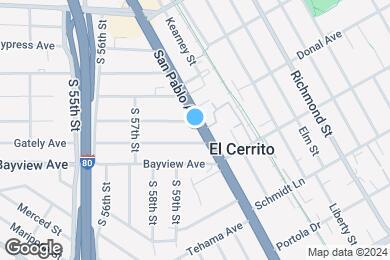 Map image of the property - Cerrito Vista Apartments