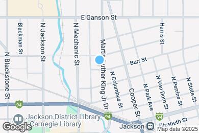 Map image of the property - 500 N Martin Luther King Jr Dr