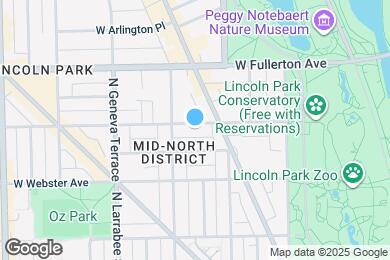 Map image of the property - 437 W Belden Ave