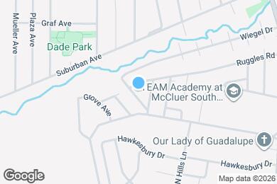 Map image of the property - 806 Marvin Ave