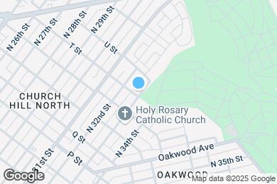 Map image of the property - 1404 N 33rd St