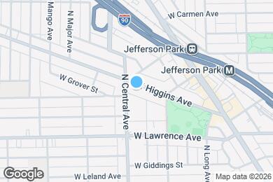 Map image of the property - 5547 W Higgins Ave