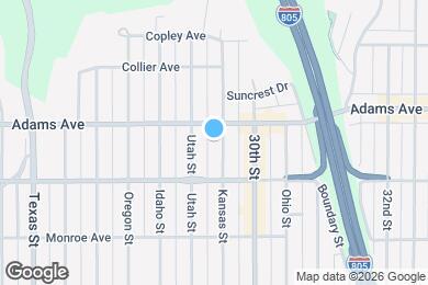 Map image of the property - 4664 Kansas St
