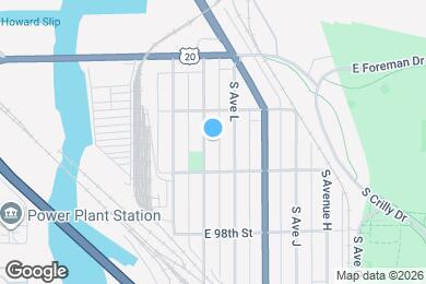 Map image of the property - 9631 S Ave M