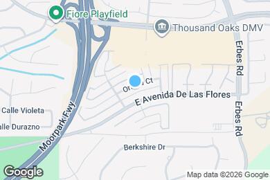 Map image of the property - 1784 Orinda Ct