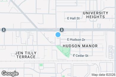 Map image of the property - 1322 S Cedar St
