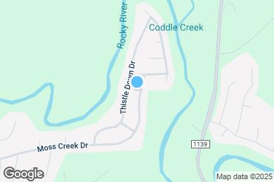 Map image of the property - 1418 Moss Creek Dr