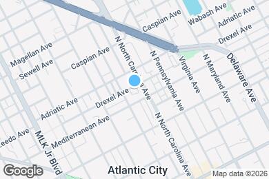 Map image of the property - 1218 Drexel Ave