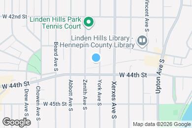 Map image of the property - 4336 York Ave S