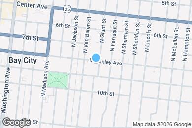 Map image of the property - 916 McKinley St