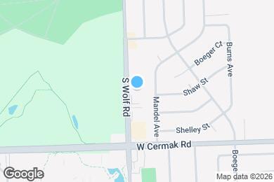 Map image of the property - 1919 S Wolf Rd