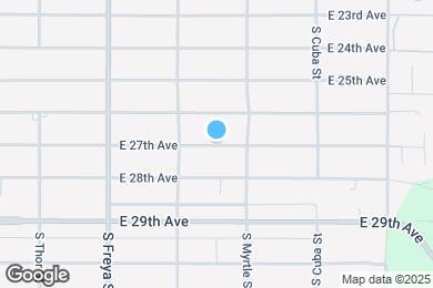 Map image of the property - 3915 E 27th Ave
