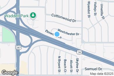 Map image of the property - 7641 Elmwood Ln