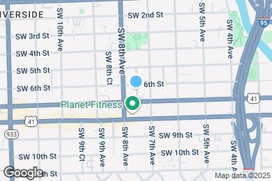 Map image of the property - 616 SW 7th Ct