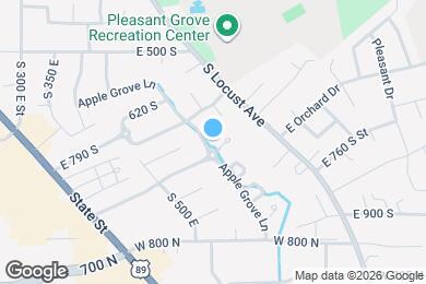 Map image of the property - 729 Apple Grove Ln