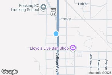 Map image of the property - 1503 College Ave