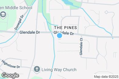 Map image of the property - 822 Banner Oak Ct