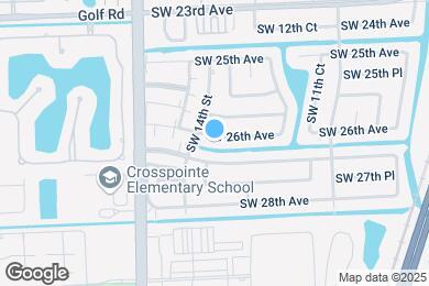 Map image of the property - 1350 SW 26th Ave