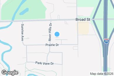 Map image of the property - 1435 Prairie Dr
