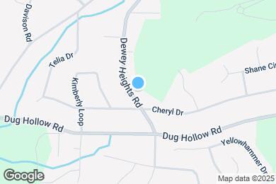 Map image of the property - 5970 Dewey Heights Rd
